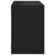 Wall Cube Shelves 4 pcs Black 22x15x22 cm
