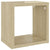 Wall Cube Shelves 6 pcs Sonoma Oak 22x15x22 cm