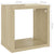 Wall Cube Shelves 6 pcs Sonoma Oak 22x15x22 cm
