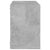 Wall Cube Shelves 4 pcs Concrete Grey 22x15x22 cm