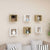 Wall Cube Shelves 6 pcs White and Sonoma Oak 22x15x22 cm