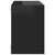 Wall Cube Shelves 6 pcs High Gloss Black 22x15x22 cm