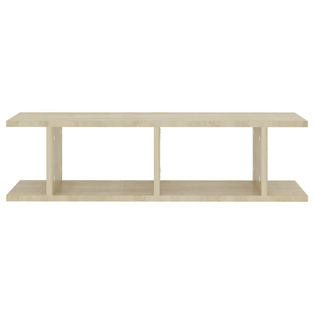 Wall Shelves 2 pcs Sonoma Oak 78x18x20 cm Engineered Wood