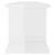 Wall Shelves 2 pcs High Gloss White 90x18x20 cm Engineered Wood