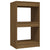 Book Cabinet Honey Brown 40x30x71.5 cm Solid Pinewood