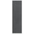 Book Cabinet/Room Divider Grey 40x30x103.5 cm Solid Pinewood
