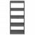 Book Cabinet/Room Divider Grey 60x30x135.5 cm Solid Wood Pine