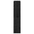 Book Cabinet/Room Divider Black 60x30x135.5 cm Solid Wood Pine