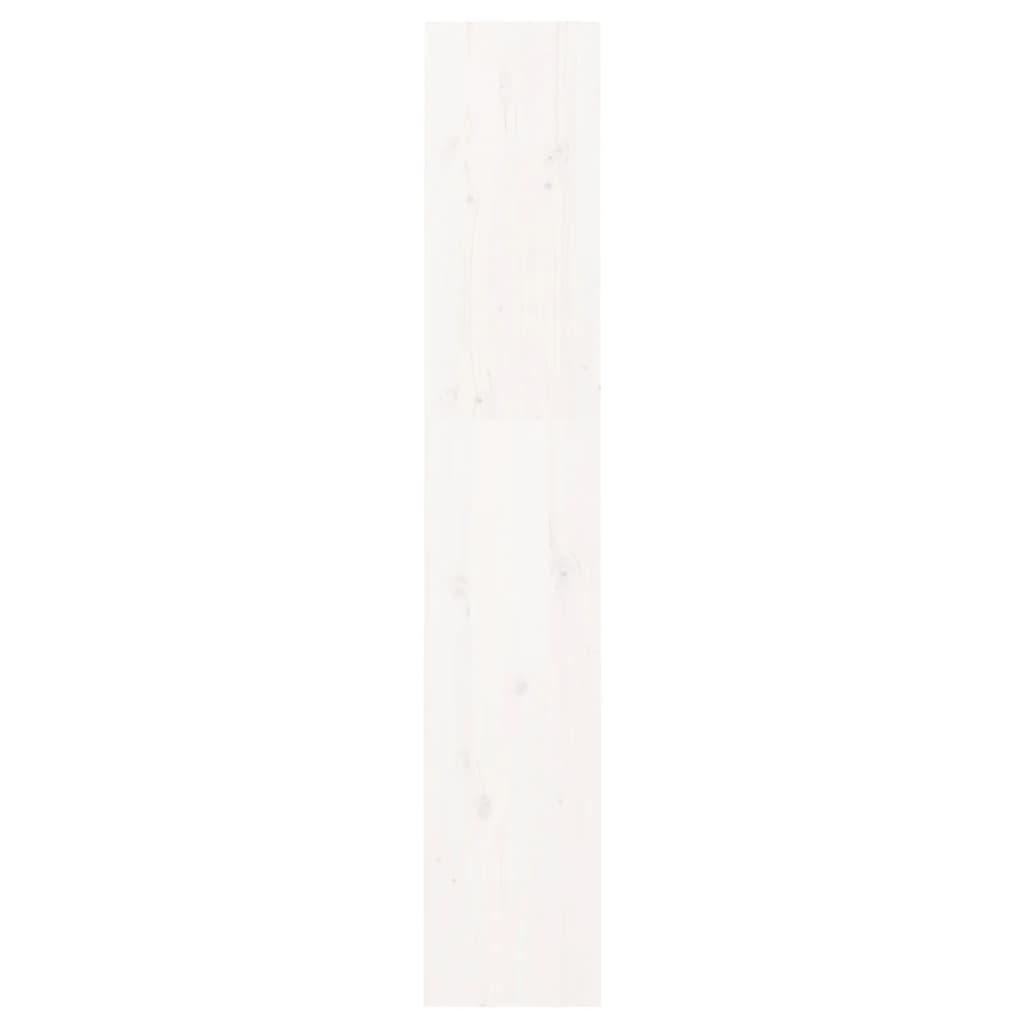 Book Cabinet/Room Divider White 60x30x167.5 cm Solid Wood Pine