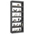 Book Cabinet/Room Divider Grey 80x30x199.5 cm Solid Wood Pine