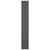 Book Cabinet/Room Divider Grey 80x30x199.5 cm Solid Wood Pine