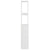 Bathroom Cabinet White 25x26.5x170 cm Engineered Wood