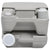Portable Camping Toilet with Tent 10+10 L