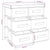 Storage Cabinet with 6 Drawers 55x29x55 cm Cream Steel
