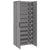 Shoe Cabinet Grey 60x30x166 cm Fabric