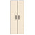 Shoe Cabinet Cream 60x30x166 cm Fabric