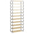 Shoe Cabinet Cream 60x30x166 cm Fabric