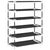 Shoe Cabinet Black 60x28x90 cm Fabric
