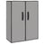 Shoe Cabinet Grey 60x28x90 cm Fabric