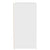 Shoe Cabinet White 60x35x70 cm Engineered Wood