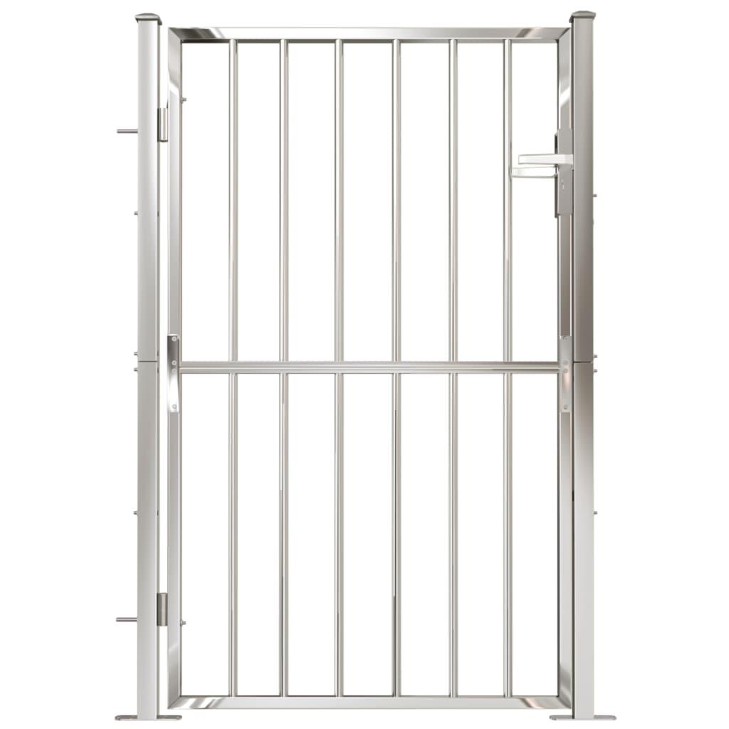 Garden Gate 100x150 cm Stainless Steel