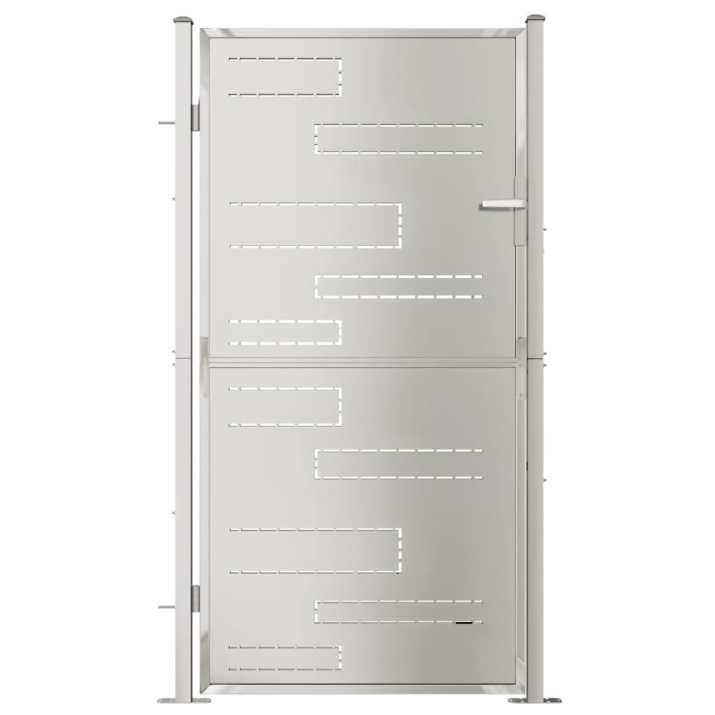 Garden Gate 100x175 cm Stainless Steel