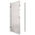 Garden Gate 100x175 cm Stainless Steel