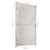 Garden Gate 100x175 cm Stainless Steel