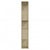 Book Cabinet Room Divider Sonoma Oak 60x24x155 cm