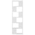 Book Cabinet Room Divider White 60x24x186 cm