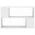 Book Cabinet White 100x24x63 cm Engineered Wood