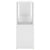 Book Cabinet White 100x24x63 cm Engineered Wood