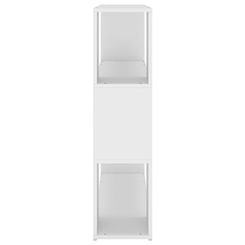 Book Cabinet Room Divider White 100x24x94 cm