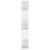 Book Cabinet Room Divider White 100x24x155 cm Engineered Wood