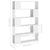 Book Cabinet Room Divider White 100x24x155 cm Engineered Wood