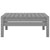 3 Piece Garden Lounge Set Solid Pinewood Grey