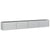 Garden Raised Bed 320x40x45 cm Galvanized Steel Silver