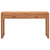 Desk with 2 Drawers 120x40x75 cm Solid Wood Teak