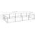 Dog Kennel Silver 8 m² Steel