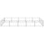 Dog Kennel Silver 15 mï¿½ Steel