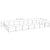 Dog Kennel Silver 28 m² Steel
