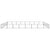 Dog Kennel Black 48 m² Steel