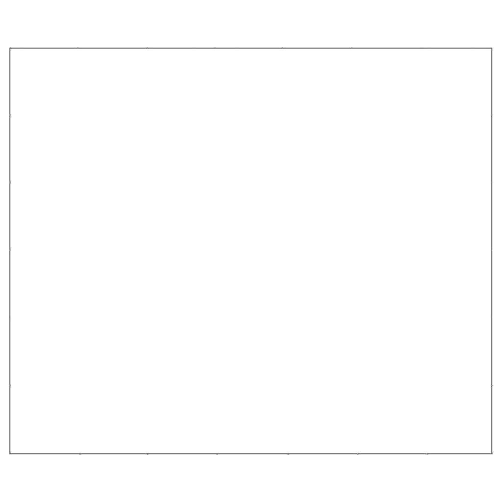 Dog Kennel Silver 42 m² Steel