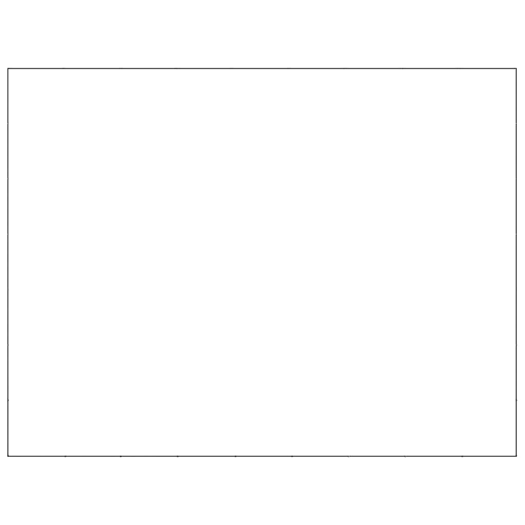 Dog Kennel Black 63 m² Steel