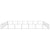 Dog Kennel Silver 49 m² Steel
