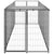 Dog Kennel Black 4.84 mï¿½ Steel