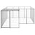Dog Kennel Silver 6.05 m² Steel
