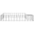 Dog Kennel Black 19.36 m² Steel
