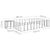 Dog Kennel Black 19.36 m² Steel