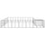 Dog Kennel Black 25.41 m² Steel